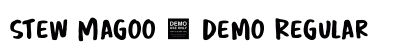 Stew Magoo - Demo Regular preview Stew Magoo - Demo Regular preview