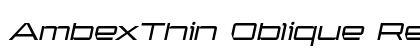 AmbexThin Oblique Regular