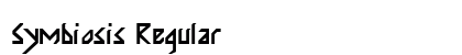 Symbiosis Regular Font Preview