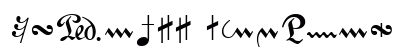 Nota1TT Regular Font Preview