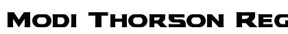 Modi Thorson Regular Preview