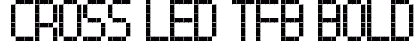 Cross led tfb bold Regular