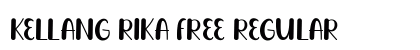 Kellang Rika FREE Regular Font Preview