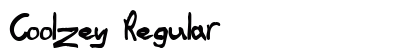 Coolzey Regular Font Preview
