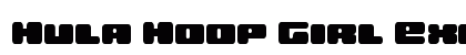 Hula Hoop Girl Expanded Expanded Font Preview