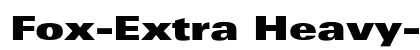 Fox-Extra Heavy-Ext Regular