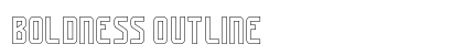 Boldness Outline preview