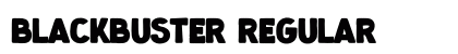 blackbuster Regular Font Preview