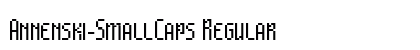 Annenski-SmallCaps Regular Font Preview