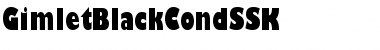 GimletBlackCondSSK Regular Font