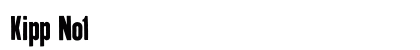 Kipp No1 font free download