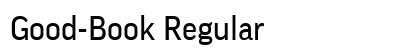 Good-Book Regular preview