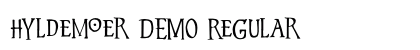 Hyldemoer DEMO Regular preview Hyldemoer DEMO Regular preview