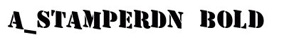 a_StamperDn Bold preview