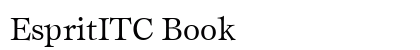 EspritITC Book preview
