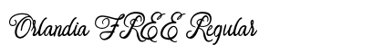 Orlandia FREE Regular Font Preview