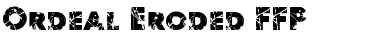 Ordeal Eroded Regular Font