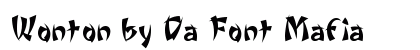 Wonton by Da Font Mafia preview
