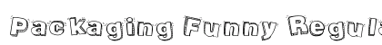 Packaging Funny Regular (OpenType) Font Preview Packaging Funny Regular (OpenType) Font Preview
