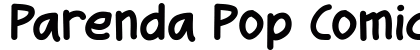 Parenda Pop Comic Regular Font Preview Parenda Pop Comic Regular Font Preview