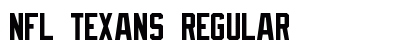 NFL Texans Regular Font Preview