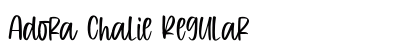 Adora Chalie Regular Font Preview