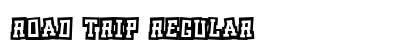 Road Trip Regular Font Preview