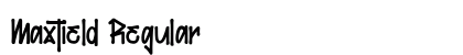 Maxtield Regular Font Preview