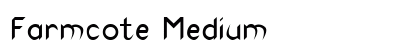 Farmcote Medium Font Preview