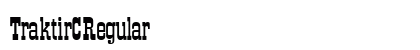TraktirC Regular Font Preview