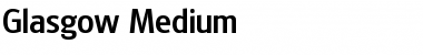 Glasgow-Medium Regular Font