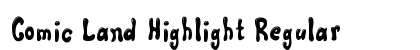 Comic Land Highlight Regular preview Comic Land Highlight Regular preview