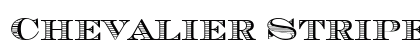 Chevalier Stripes DC D Regular font free download