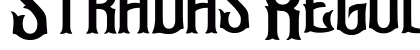 Stradas Regular Font Preview