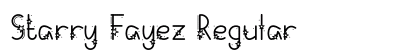 Starry Fayez Regular Font Preview