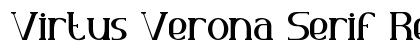 Virtus Verona Serif Regular preview Virtus Verona Serif Regular preview