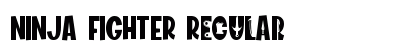 NINJA FIGHTER Regular Font Preview