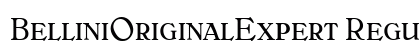 BelliniOriginalExpert Regular font free download