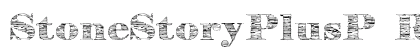 StoneStoryPlusP Regular Font Preview