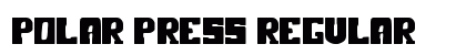 Polar Press Regular Font Preview
