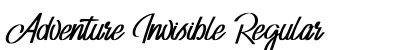 Adventure Invisible Regular Font Adventure Invisible Regular Font Preview