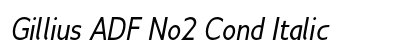 Gillius ADF No2 Cond Italic preview
