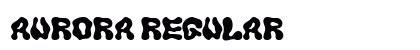 AURORA Regular Font Preview