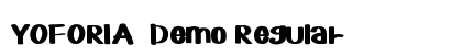 YOFORIA Demo Regular preview YOFORIA Demo Regular preview