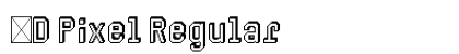 3D Pixel Regular