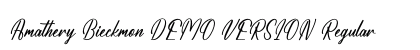 Amathery Bieckmon DEMO VERSION Regular preview