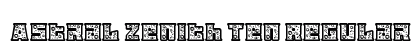 Astral Zenith Ten Regular preview Astral Zenith Ten Regular preview