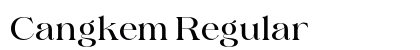Cangkem Regular preview