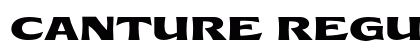 Canture Regular (OpenType) Font Preview