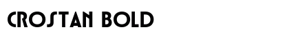 Crostan Bold preview
